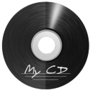 Vinyl CD My CD Icon 128x128 png